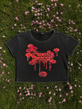 100% PUSSC Fitted Crop Top